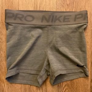 Nike Pro Shorts (Size S), Grey